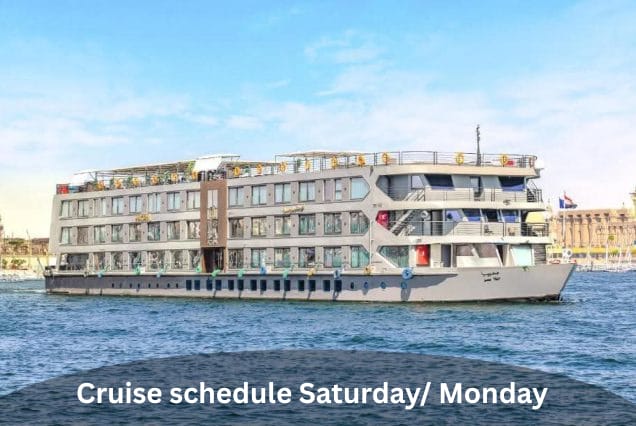 Nile Cruise 5 Star Deluxe 4 Nights 5 Days from  Luxor to Aswan